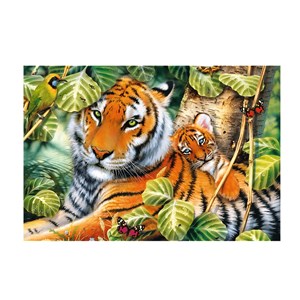 Trefl (26159) - "Two Tigers" - 1500 pezzi