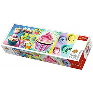 Trefl (29045) - "Colourful Cupcake" - 1000 pezzi