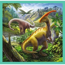 Trefl (34837) - "The extraordinary world of dinosaur" - 20 36 50 pezzi