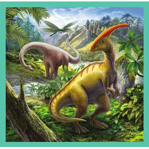 Trefl (34837) - "The extraordinary world of dinosaur" - 20 36 50 pezzi