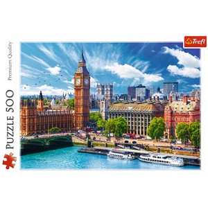 Trefl (37329) - "Sunny day in London" - 500 pezzi