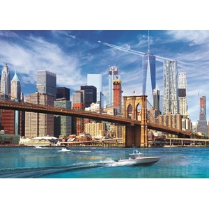 Trefl (37331) - "View of New York" - 500 pezzi