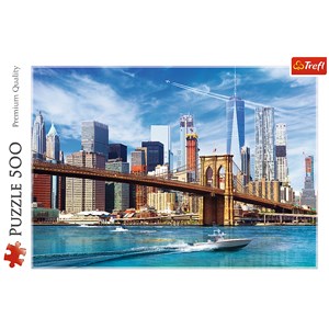Trefl (37331) - "View of New York" - 500 pezzi