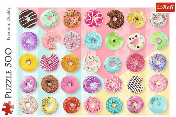 Trefl (37334) - "Sweet Donuts" - 500 pezzi