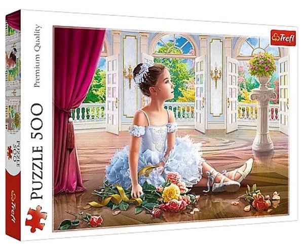 Trefl (37351) - "Little ballerina" - 500 pezzi