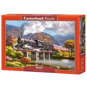 Castorland (B-53452) - "Iron Horse" - 500 pezzi