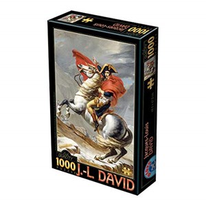 D-Toys (72719-1) - Jacques-Louis David: "Bonaparte Crossing the Alps" - 1000 pezzi