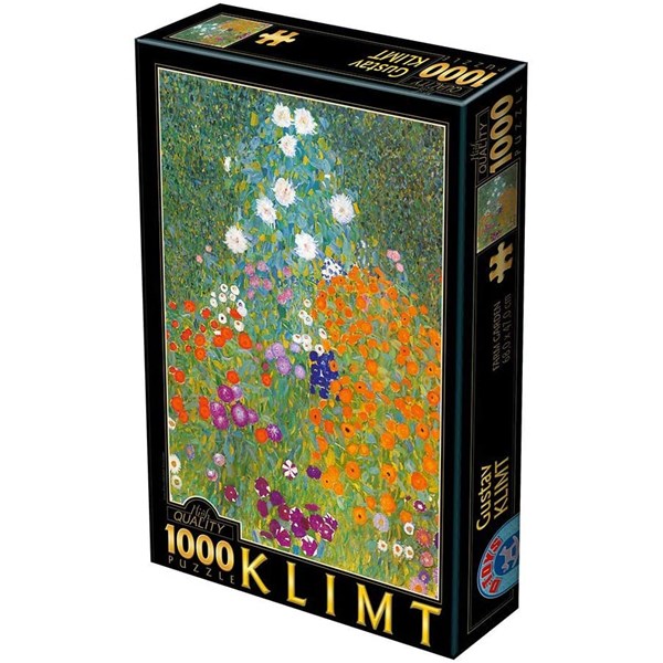 D-Toys (66923-9) - Gustav Klimt: "Farm Garden" - 1000 pezzi