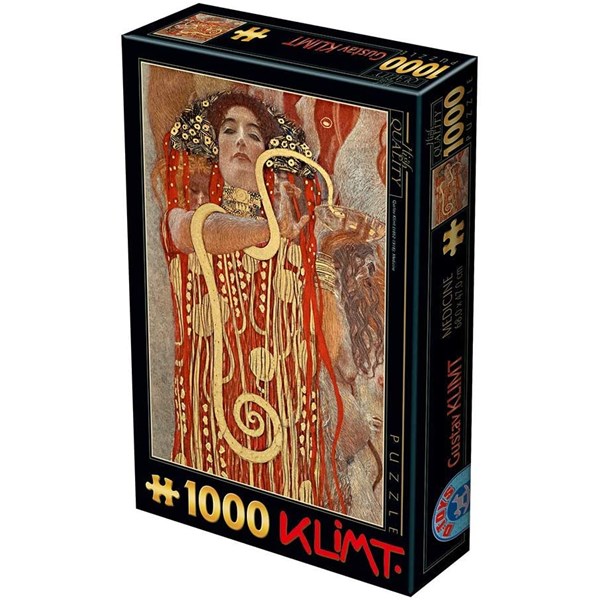 D-Toys (66923) - Gustav Klimt: "Hygieia" - 1000 pezzi
