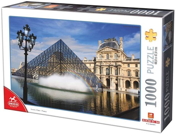 Deico (75772) - "Le Louvre, Paris" - 1000 pezzi