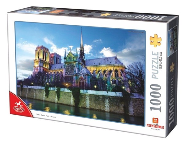 D-Toys (75772-02) - "Notre Dame de Paris, France" - 1000 pezzi