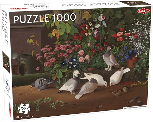 Tactic (55246) - "Flowers and Birds" - 1000 pezzi