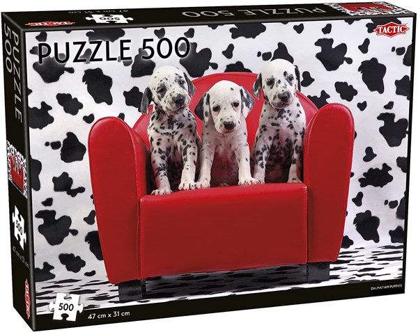 Tactic (55251) - "Dalmatian Puppies" - 500 pezzi