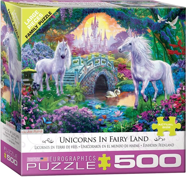 Eurographics (6500-5363) - "Unicorn Fairy Land" - 500 pezzi