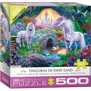 Eurographics (6500-5363) - "Unicorn Fairy Land" - 500 pezzi
