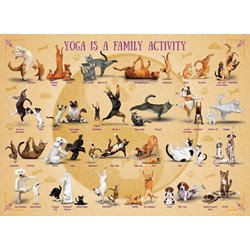 Eurographics (6500-5354) - "Yoga is A Family Activity" - 500 pezzi