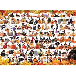 Eurographics (6000-5416) - "Halloween Puppies and Kittens" - 1000 pezzi