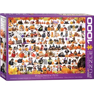 Eurographics (6000-5416) - "Halloween Puppies and Kittens" - 1000 pezzi