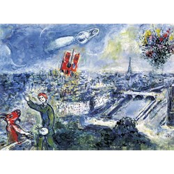 Eurographics (6000-0850) - Marc Chagall: "Le Bouquet de Paris" - 1000 pezzi