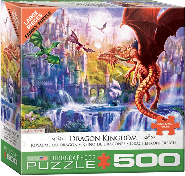 Eurographics (6500-5362) - "Dragon Kingdom" - 500 pezzi