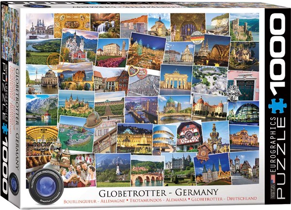 Eurographics (6000-5465) - "Globetrotter Germany" - 1000 pezzi