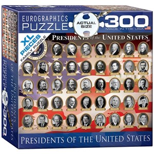 Eurographics (8300-1432) - "Presidents of the United States" - 300 pezzi