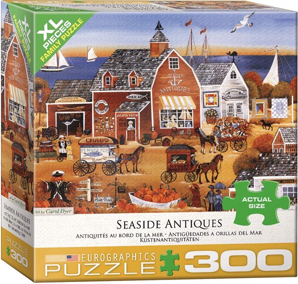 Eurographics (8300-5390) - Carol Dyer: "Seaside Antiques" - 300 pezzi
