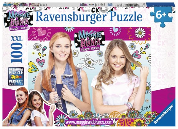Ravensburger (10714) - "Maggie & Bianca" - 100 pezzi