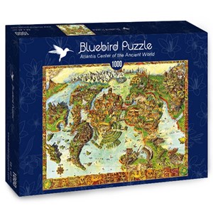 Bluebird Puzzle (70317) - "Atlantis Center of the Ancient World" - 1000 pezzi