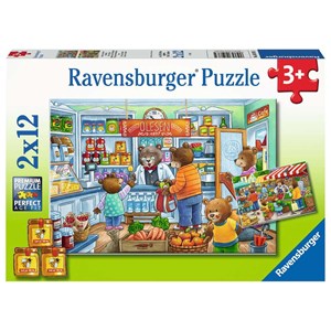 Ravensburger (05076) - "At the Grocer's" - 12 pezzi