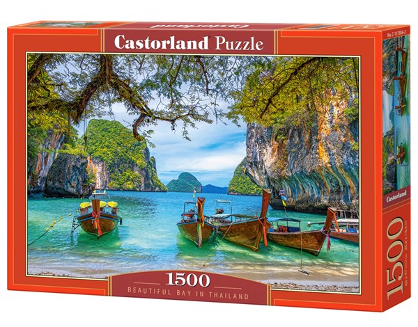 Castorland (C-151936) - "Beautiful Bay in Thailand" - 1500 pezzi