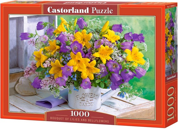 Castorland (C-104642) - "Flowers & Garden" - 1000 pezzi