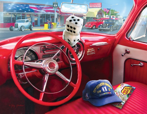 SunsOut (37133) - Greg Giordano: "American Car" - 1000 pezzi