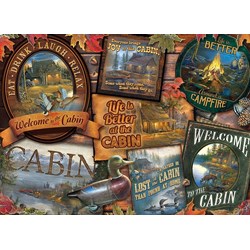 Cobble Hill (80040) - Sam Timm: "Cabin Signs" - 1000 pezzi