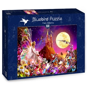 Bluebird Puzzle (70177) - Bente Schlick: "Fairy Dreams" - 500 pezzi