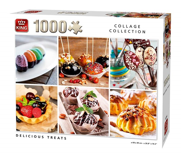 King International (05766) - "Collage, Delicious Treats" - 1000 pezzi