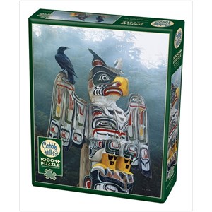 Cobble Hill (80085) - Terry Isaac: "Totem Pole in the Mist" - 1000 pezzi