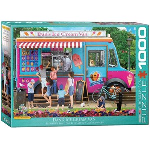 Eurographics (6000-5519) - Paul Normand: "Dan's Ice Cream Van" - 1000 pezzi