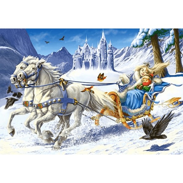 Castorland (B-12589) - "The Snow Queen" - 120 pezzi