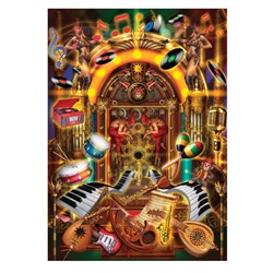 PuzzelMan (869) - Ciro Marchetti: "Juke Box" - 1000 pezzi