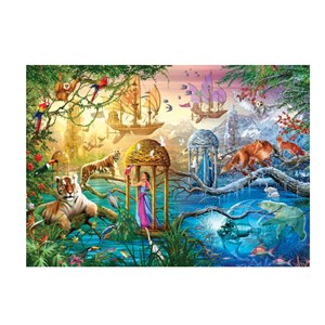 PuzzelMan (867) - Ciro Marchetti: "Shangri La" - 1000 pezzi