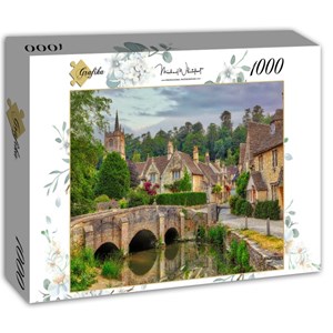 Grafika (02960) - "Castle Combe, Cotswolds" - 1000 pezzi