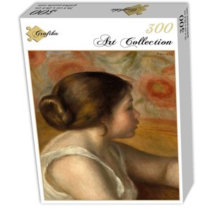 Grafika (01905) - Pierre-Auguste Renoir: "Head of a Young Girl, 1890" - 300 pezzi