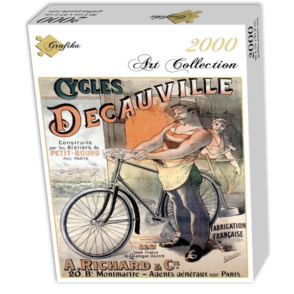 Grafika (00610) - "Vélos Decauville, 1892" - 2000 pezzi