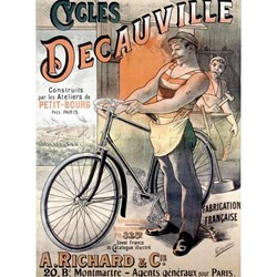 Grafika (00610) - "Vélos Decauville, 1892" - 2000 pezzi