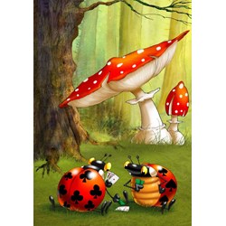 Grafika (01432) - François Ruyer: "Poker" - 1000 pezzi