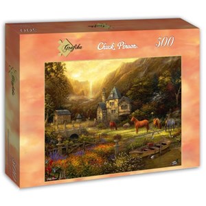 Grafika (t-00822) - Chuck Pinson: "The Golden Valley" - 500 pezzi