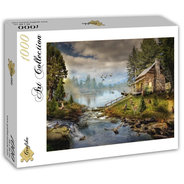 Grafika (t-00873) - "The Fisherman's Cabin" - 1000 pezzi