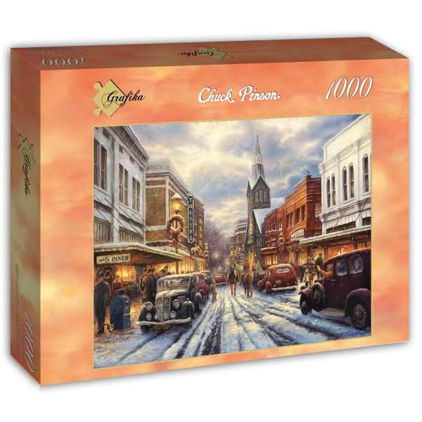 Grafika (t-00809) - Chuck Pinson: "The Warmth of Small Town Living" - 1000 pezzi