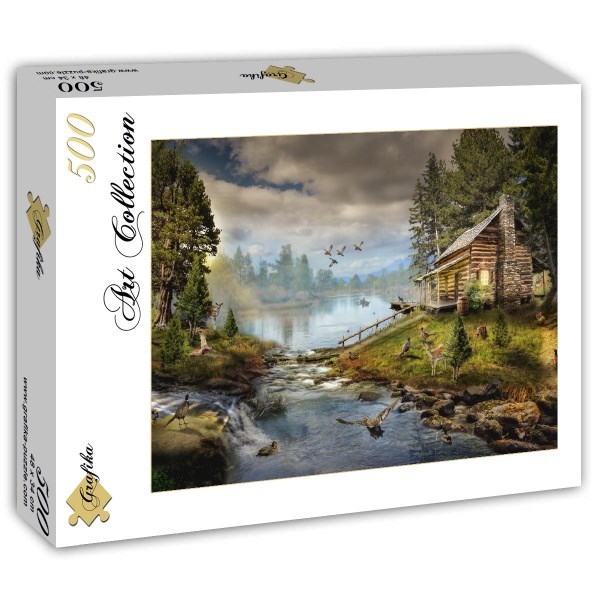 Grafika (t-00874) - "The Fisherman's Cabin" - 500 pezzi